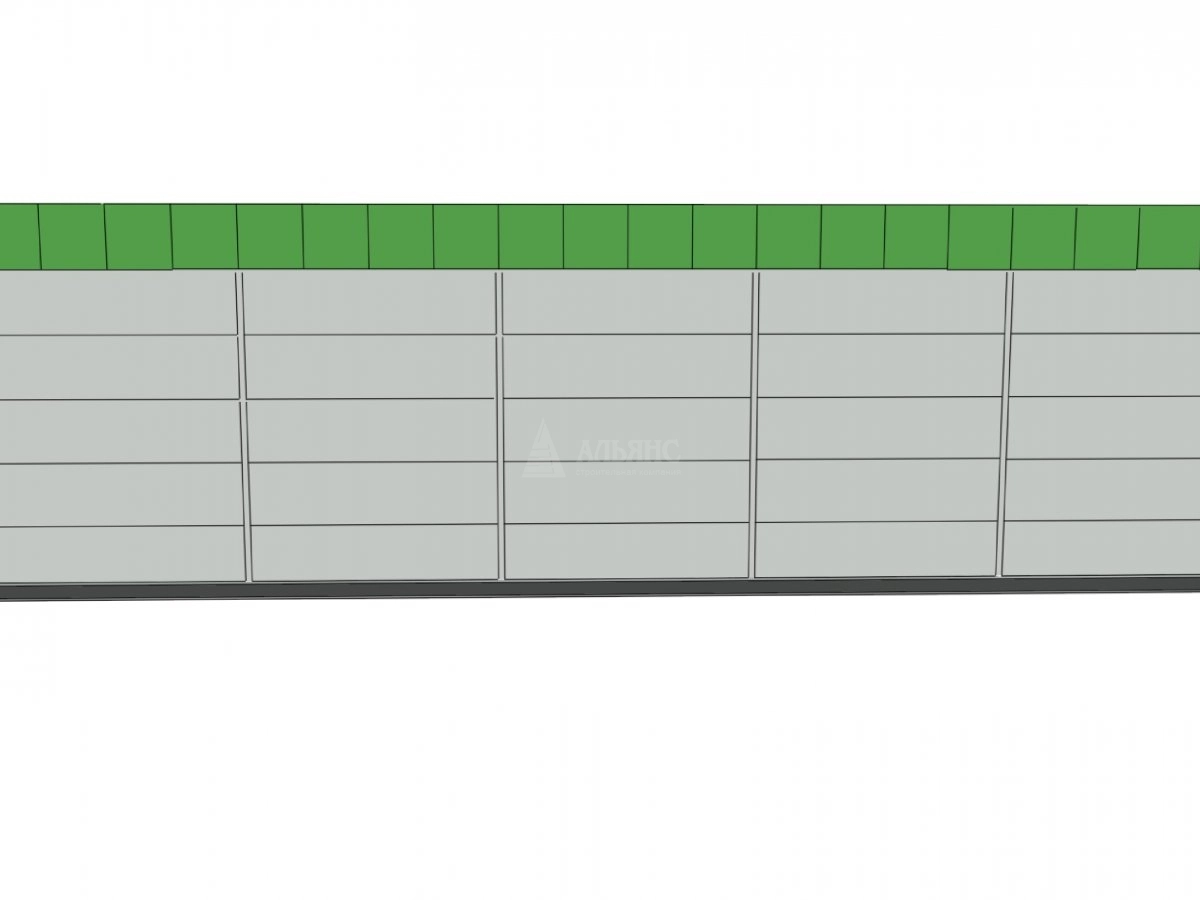 3D визуализация Магазин из сэндвич-панелей - фото 7