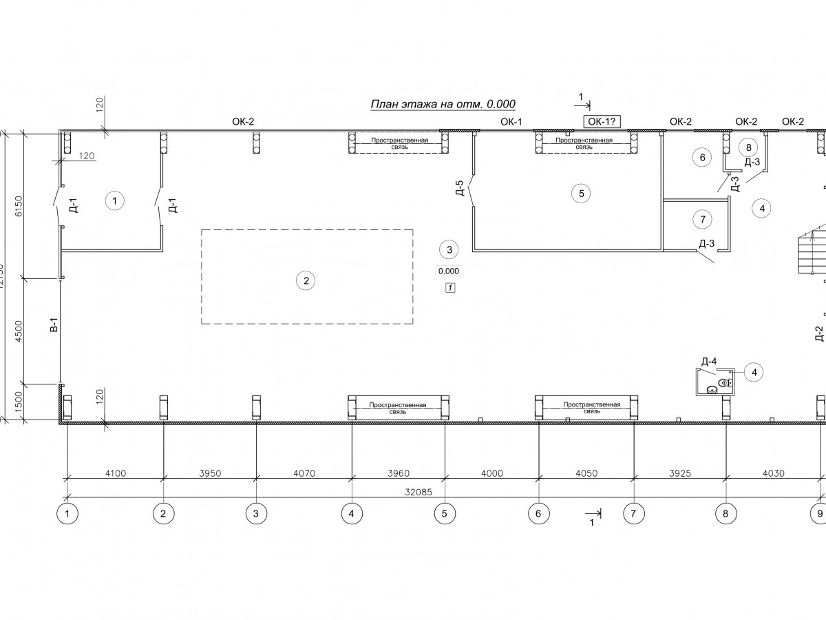 3D визуализация Склад-ангар из сэндвич-панелей - фото 5
